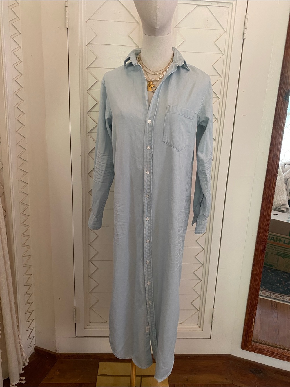Frank & Eileen Light Denim Rory Dress